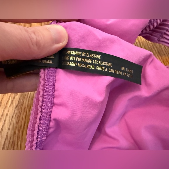 ViX by Paula Hermanny Kayla Fany Low-Rise Full Bikini Bottom size Small - Picture 10 of 11